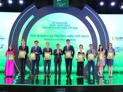 SABECO (SAB) được vinh danh Top 20 nhóm phi Kl991.com nạp rút nhanh có Báo cáo thường niên tốt nhất
