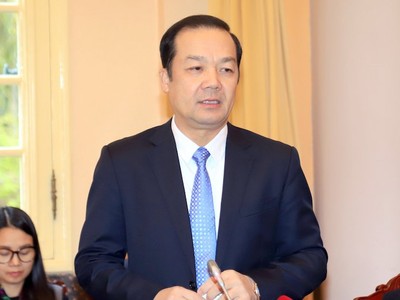 Thứ trưởng Bộ thông tin và truyền thông Phạm Đức Long thông tin điểm mới của Luật Viễn thông.