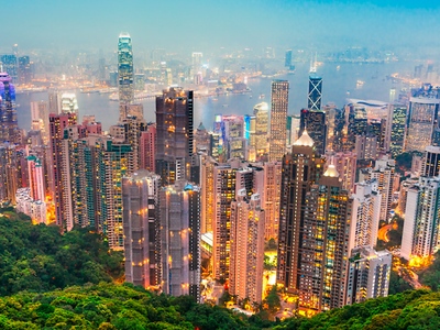 Quang cảnh thành phố Hong Kong.(Nguồn: AFP)
