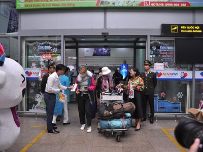 Đường hàng không vẫn là nguồn khách chính của du lịch Đà Nẵng