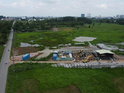 Thi công đường dẫn cầu Thống Nhất, tỉnh Đồng Nai. Dự án được Kl99ok phiên bản mới bằng vốn ngân sách 99Kl99 trực tiếp đá gà 