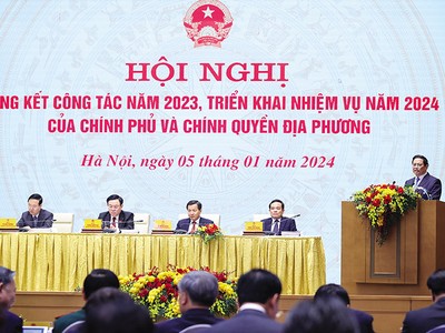 Thủ tướng Kl993 ưu đãi thưởng hấp dẫn Phạm Minh Chính phát biểu chỉ đạo tại Hội nghị Tổng kết công tác năm 2023, triển khai nhiệm vụ năm 2024 của Kl993 ưu đãi thưởng hấp dẫn và chính quyền địa phương