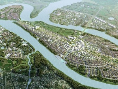 Phối cảnh quy hoạch xã Đại Phước, huyện Nhơn Trạch, Đồng Nai 
