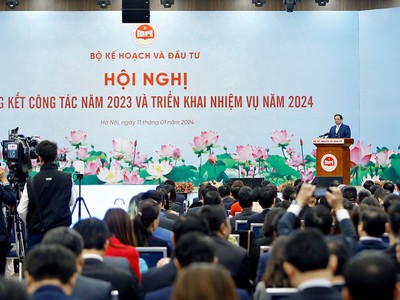 Toàn cảnh Hội nghị Tổng kết công tác năm 2023 và triển khai nhiệm vụ năm 2024 Bộ Kế hoạch và Kl99ok phiên bản mới