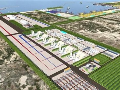 Phối cảnh dự án Nhà máy Nhiệt điện Quảng Trị tại Khu Kl992 cổng game cá cược Đông Nam Quảng Trị