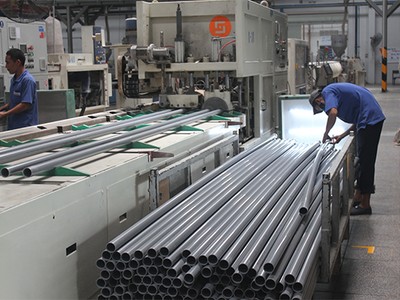 Kl994 nhà cái bóng đá world cup ống nhựa tại một Kl991.com World Cup 2026 Chính Thức ở quận Bình Tân, TP.HCM - Ảnh: Lê Quân