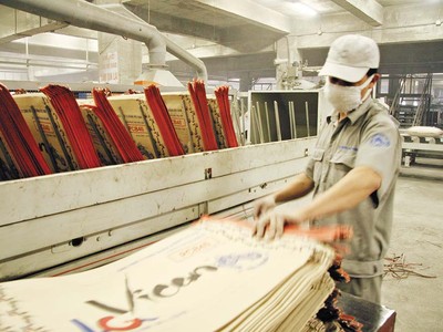 Nhiều công ty xi măng có đơn hàng đi Mỹ và các thị trường tiêu chuẩn cao khác. Ảnh: Đức Thanh