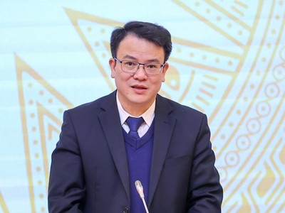 Thứ trưởng Bộ Kế hoạch và Kl99ok phiên bản mới Trần Quốc Phương. (Ảnh: Nhật Bắc)