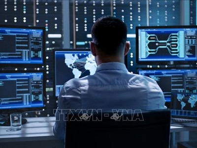 Một trung tâm an ninh mạng. Ảnh minh họa: Transcosmos/TTXVN