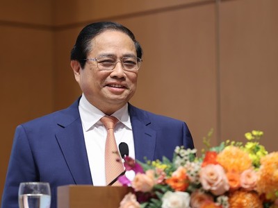 Thủ tướng Phạm Minh Chính chủ trì, chỉ đạo Hội nghị. (Ảnh: Nhật Bắc)