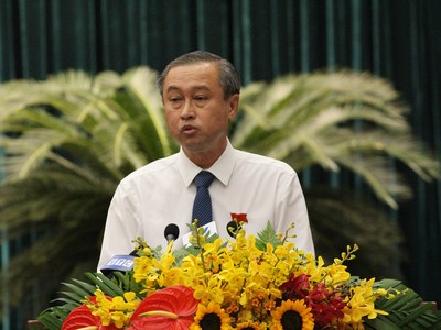 Ông Huỳnh Thanh Nhân, Giám đốc Sở Nội vụ TP.HCM vừa được bầu giữ chức Phó chủ tịch HĐND TP.HCM khóa X, nhiệm kỳ 2021 – 2026. Ảnh Thành Nhân