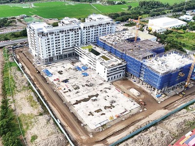 Dự án nhà ở Trang Chủ KL99Com Số 1 Link Đăng Ký KL999 cho công nhân thuê tại TP.HCM đang tăng tốc triển khai Ảnh: Thiện Minh