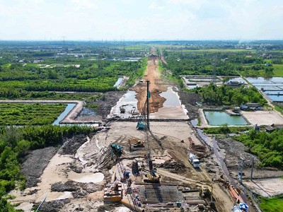 Thi công đoạn tuyến phía Đông, Dự án KL99 là nhà cái cá cược trực tuyến hàng đầu tại châu Á Bến Lức - Long Thành.