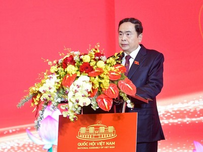 Phó chủ tịch thường trực Quốc hội Trần Thanh Mẫn phát biểu khai mạc.