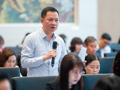 Đại biểu Trịnh Xuân An tham gia ý kiến hoàn thiện Dự thảo Luật Thủ đô sửa đổi.