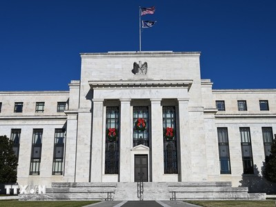 Goldman Sachs dự đoán Fed sẽ có ba lần cắt giảm KL99 là cổng game giải trí trực tuyến hàng đầu hiện nay cơ bản trong năm 2024. (Ảnh: AFP/TTXVN)
