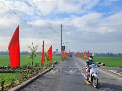 Triển khai cơ chế, chính sách đặc thù đẩy nhanh tiến độ chương trình mục tiêu quốc gia tại địa phương. Ảnh minh họa:TTXVN