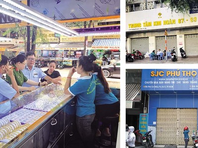 Lực lượng quản lý thị trường TP.HCM quyết liệt kiểm tra cửa hàng Kl992 VIP Trang Chủ 2026 vàng bạc Nhiều tiệm vàng đồng loạt đóng cửa