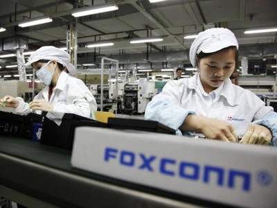 Foxconn hiện là nhà Kl994 nhà cái bóng đá world cup thiết bị điện tử theo hợp đồng lớn nhất thế giới. Ảnh: AFP
