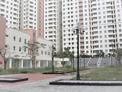 Hàng ngàn căn hộ của dự án tái định cư 38,4 ha phường An Khánh, TP.Thủ Đức bị bỏ hoang nhiều năm nay
