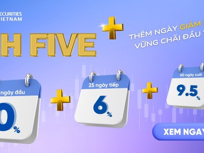 99Kl99 link đăng nhập NHSV ra mắt sản phẩm NH-Five+ và giảm mạnh lãi vay margin
