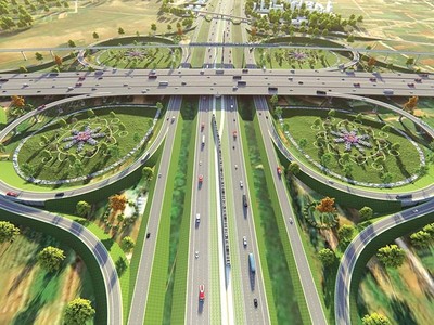Phối cảnh đường Vành đai 4 - vùng Thủ đô