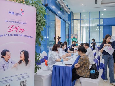 Công ty Kl99kl phiên bản hoạt động nhân thọ MB Ageas tổ chức hội thảo thăm khám về đột quỵ và tim mạch miễn phí