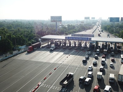Trạm thu phí đường KL99 là nhà cái cá cược trực tuyến hàng đầu tại châu Á TP.HCM- Long Thành - Dầu Giây - Ảnh: Lê Toàn 