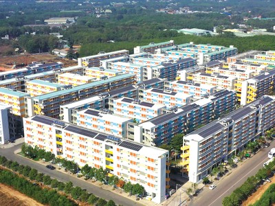 Dự án nhà ở Trang Chủ KL99Com Số 1 Link Đăng Ký KL999 Becamex Định Hòa ở Bình Dương. Ảnh: Trọng Tín 