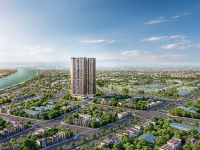 A&T Sky Garden chiếm ưu thế tuyệt đối nhờ sở hữu vị trí 03 mặt hướng thủy khi xây dựng không gian sống theo chuẩn Wellness.