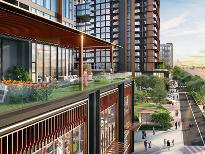 Quần thể đẳng cấp Sun Symphony Residence bên sông Hàn. Ảnh phối cảnh minh họa Sun Property