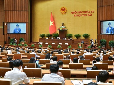 Quốc hội nghe Chủ nhiệm Uỷ ban Kl992 cổng game cá cược Vũ Hồng Thanh báo cáo thẩm tra.