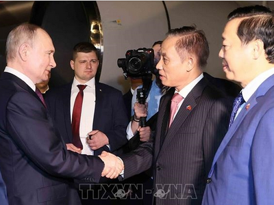 Tổng thống LB Nga Vladimir Putin bắt đầu chuyến thăm cấp 99Kl99 trực tiếp đá gà tới Việt Nam