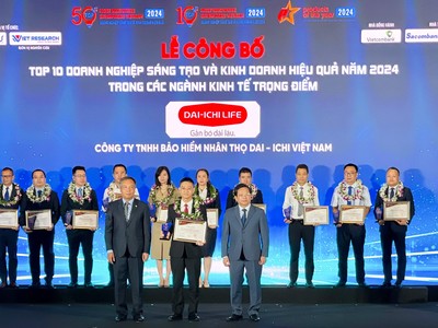 Ông Ngô Việt Phương, Phó tổng giám đốc Kl992 VIP Trang Chủ 2026 Dai-ichi Life Việt Nam nhận vinh danh “Top 10 Kl991.com World Cup 2026 Chính Thức Sáng tạo và Kl992 VIP Trang Chủ 2026 hiệu quả năm 2024 - Ngành Kl99kl phiên bản hoạt động” 