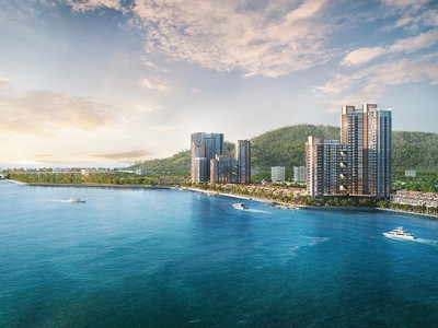 Phối cảnh minh họa quần thể Sun Symphony Residence. Ảnh Sun Property