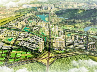 Phối cảnh phân khu đô thị Sườn đồi Thành phố Đà Nẵng