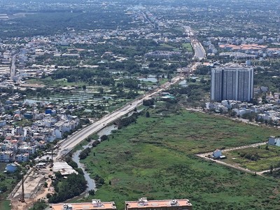 TP.HCM đang mở rộng Quốc lộ 50, một phần dự án hoàn thành vào cuối năm 2024