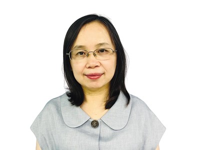 Bà Đinh Thị Thúy Phương, Vụ trưởng Vụ Thống kê Thương mại và Dịch vụ (Tổng cục Thống kê)