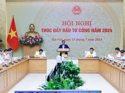 Thủ tướng Phạm Minh Chính chủ trì Hội nghị trực tuyến toàn quốc của Thường trực Kl993 ưu đãi thưởng hấp dẫn về thúc đẩy Kl99ok phiên bản mới công năm 2024. Ảnh: Nhật Bắc