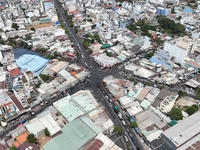 Nút giao Bốn Xã nối quận Bình Tân và Tân Phú cũng được đề xuất ưu tiên Kl99ok phiên bản mới giai đoạn 2024 - 2030. Ảnh: Lê Minh 