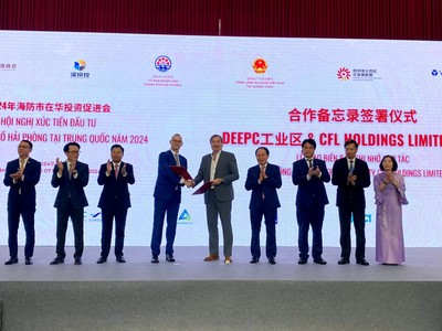 200 triệu USD vốn từ Trung Quốc đăng ký Kl99ok phiên bản mới vào Hải Phòng 
