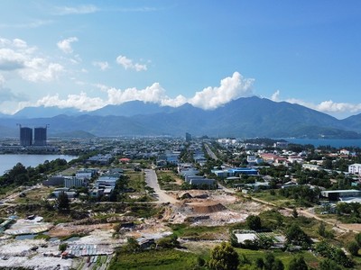 Đến nay, một số dự án, khu đất đã được Đà Nẵng tháo gỡ khó khăn, vướng mắc. Ảnh: Linh Đan