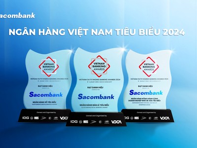 Sacombank (STB) 7 năm liên tiếp được vinh danh tại giải thưởng Link Vào Nhà Cái KL99 COM Tặng +199k Việt Nam tiêu biểu