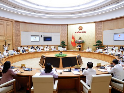 Phiên họp Kl993 ưu đãi thưởng hấp dẫn thường kỳ tháng 7/2024. (Ảnh: VGP)