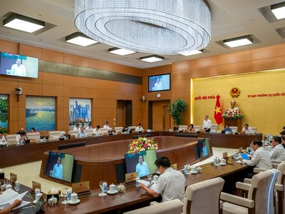  Ủy ban Thường vụ Quốc hội cho ý kiến vào dự thảo Luật Địa chất và Khoáng sản..