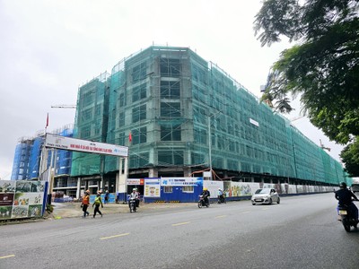 Dự án Khu nhà ở Trang Chủ KL99Com Số 1 Link Đăng Ký KL999 tại tổng kho 3 Lạc Viên đang được tích cực thi công, dự kiến hoàn thành trong quý IV.2025. Ảnh: Thanh Sơn