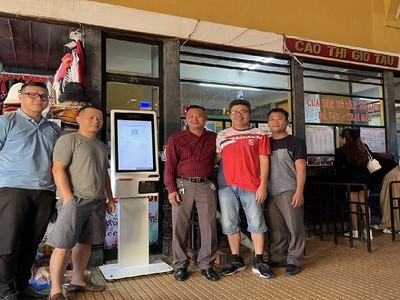 Một cây bán vé tự động của Tổng công ty 99Kl.app khuyến mãi hot Việt Nam.