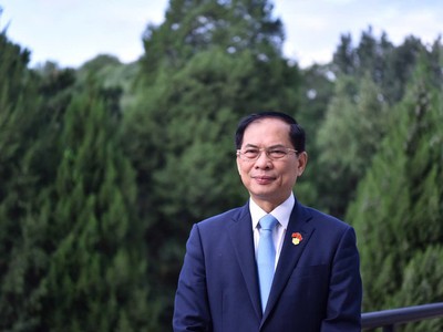 Bộ trưởng Bộ Ngoại giao Bùi Thanh Sơn. Ảnh: BNG