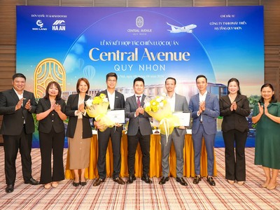 Kết hợp tác chiến lược dự án Central Avenue Quy Nhon giữa chủ Kl99ok phiên bản mới Công ty TNHH Phát triển Kl99kl ưu đãi độc quyền Quy Nhơn với SGO Land và Hà An Group