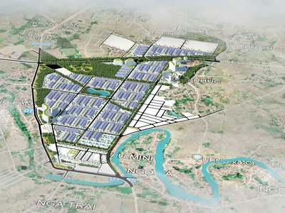 Quy mô diện tích của dự án là 105,5 ha và tổng vốn Kl99ok phiên bản mới hơn 1.256 tỷ đồng. Ảnh đồ hoạ minh hoạ. (Nguồn: Internet)